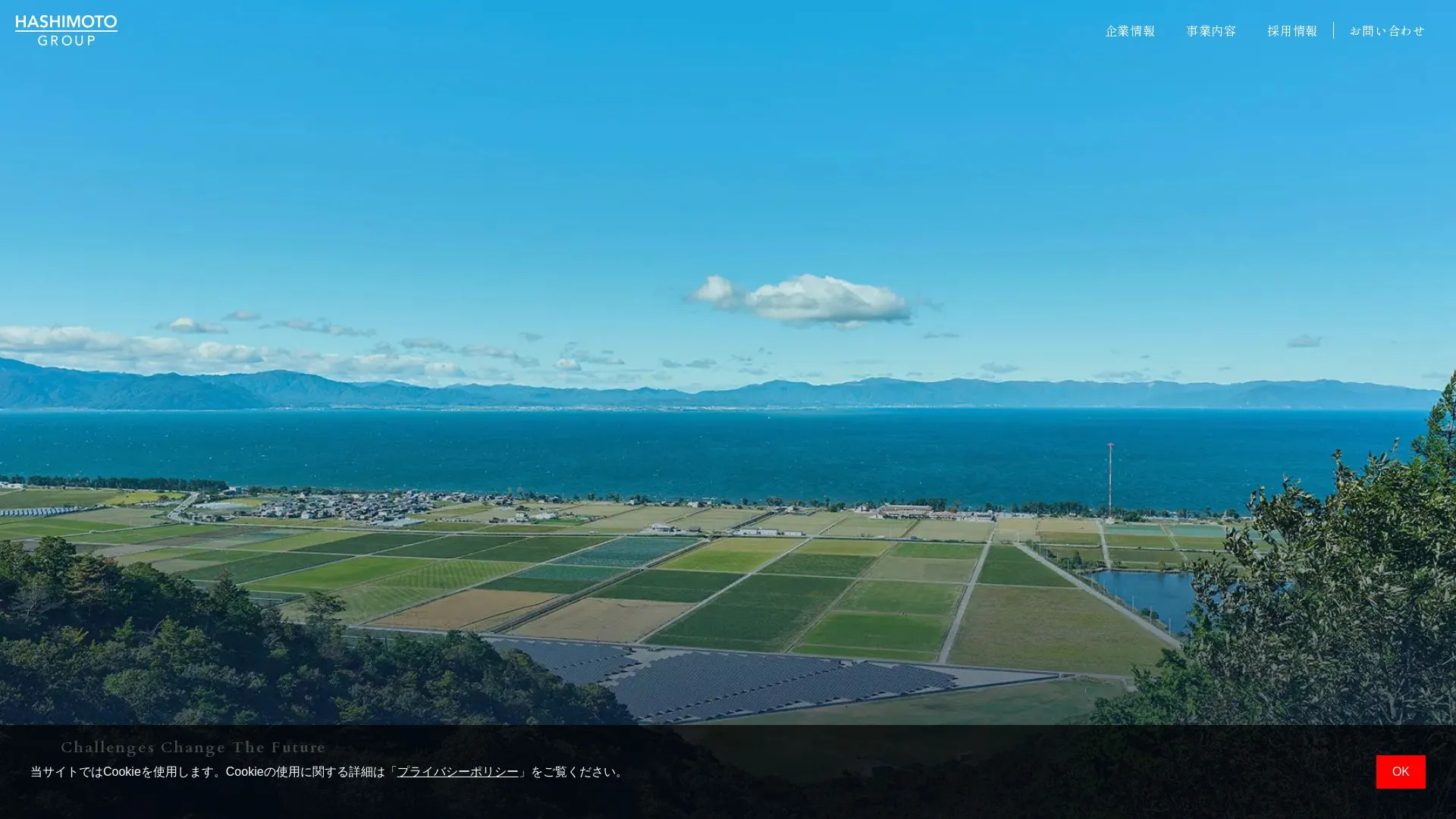 株式会社橋本建設（2026年9月3日時点の公式サイトの画面）