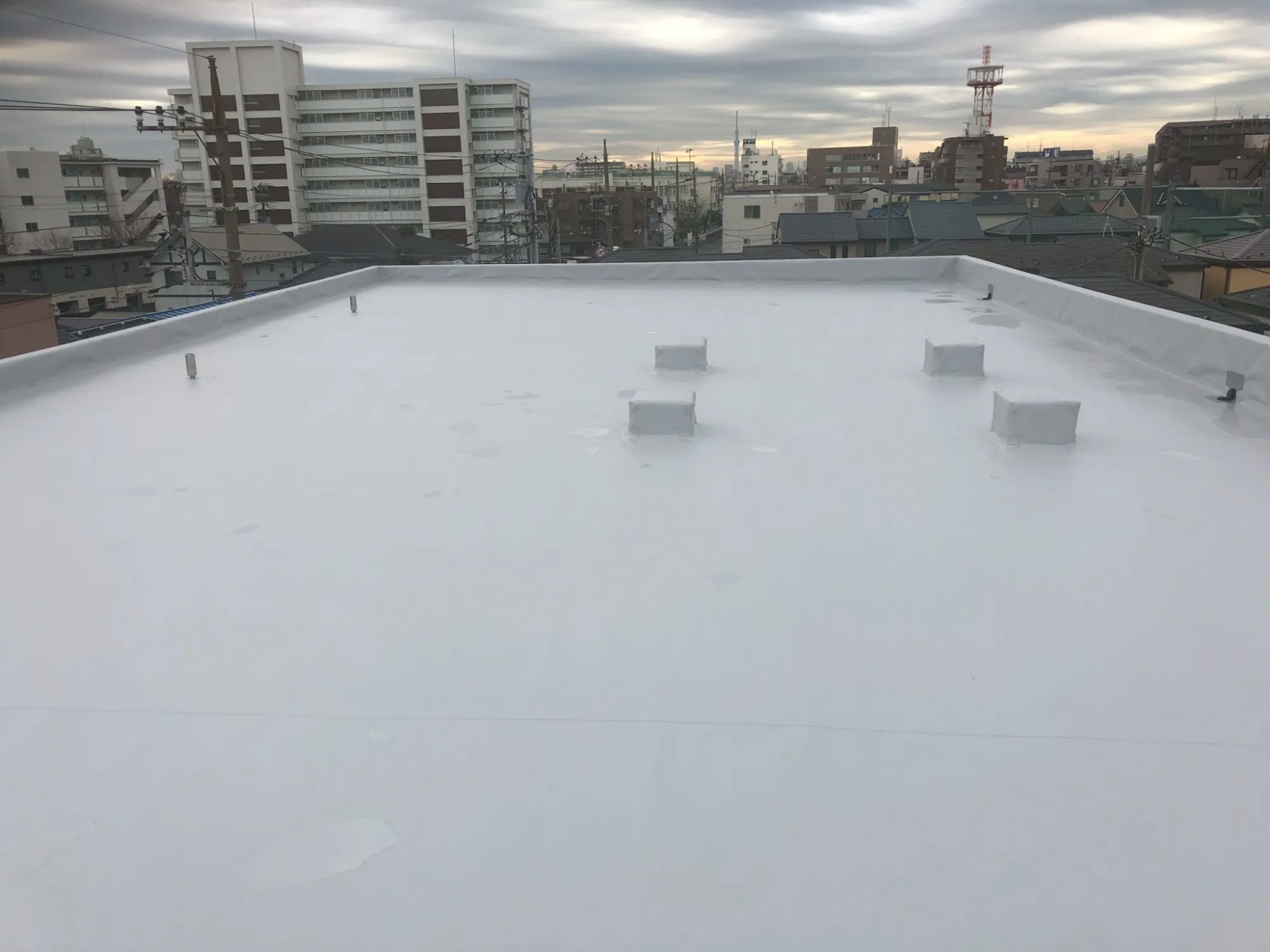 足立区〇〇マンション雨漏り修繕工事 - 施工後