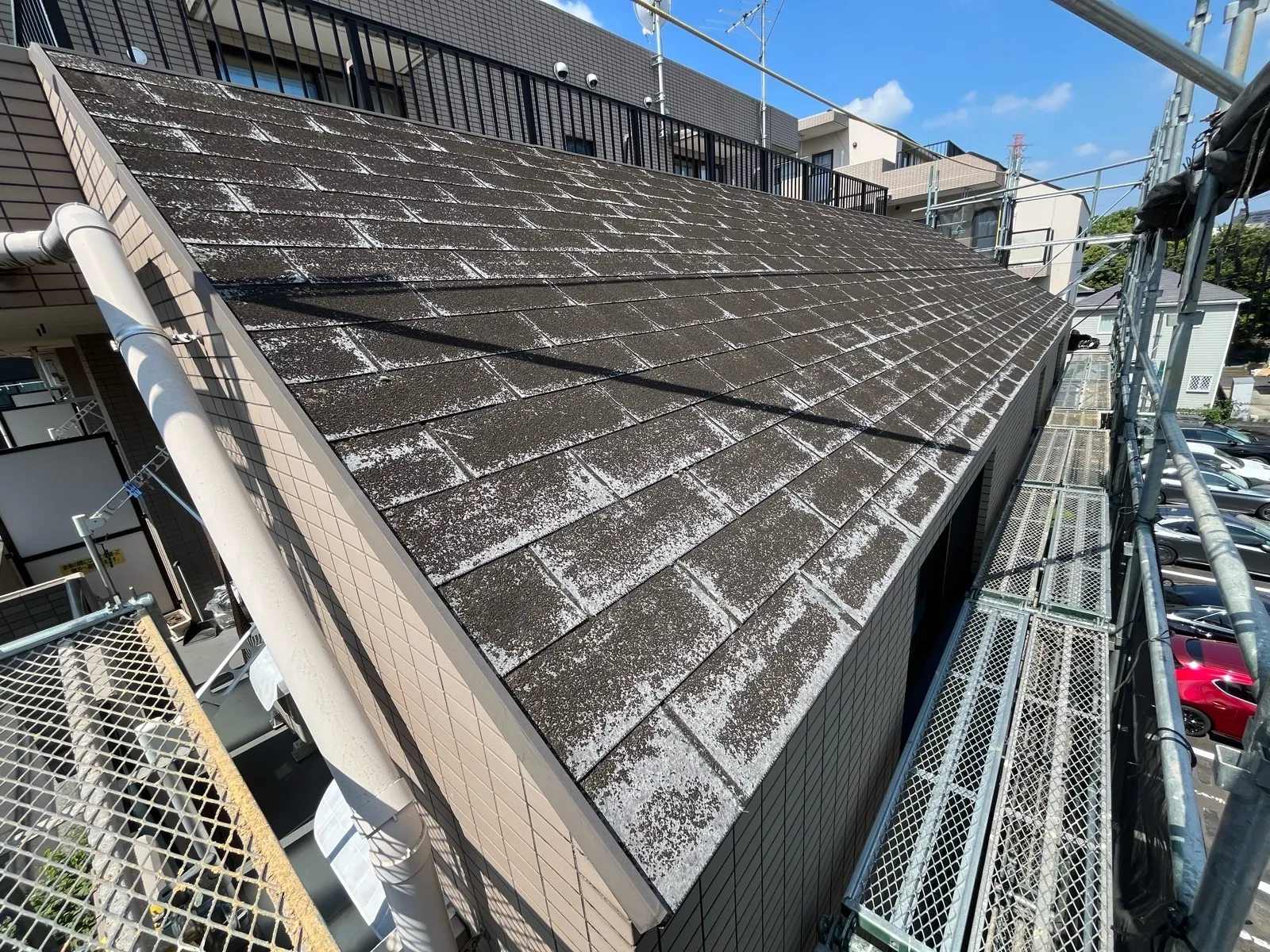 茨城県つくば市　屋根葺き替え工事