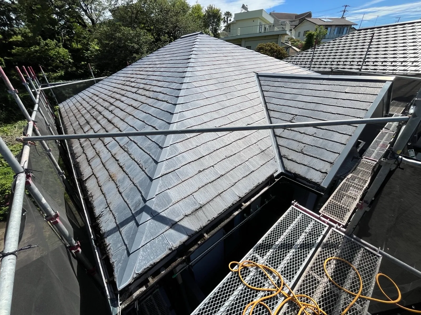 茨城県つくば市　屋根カバー工事 - 施工前