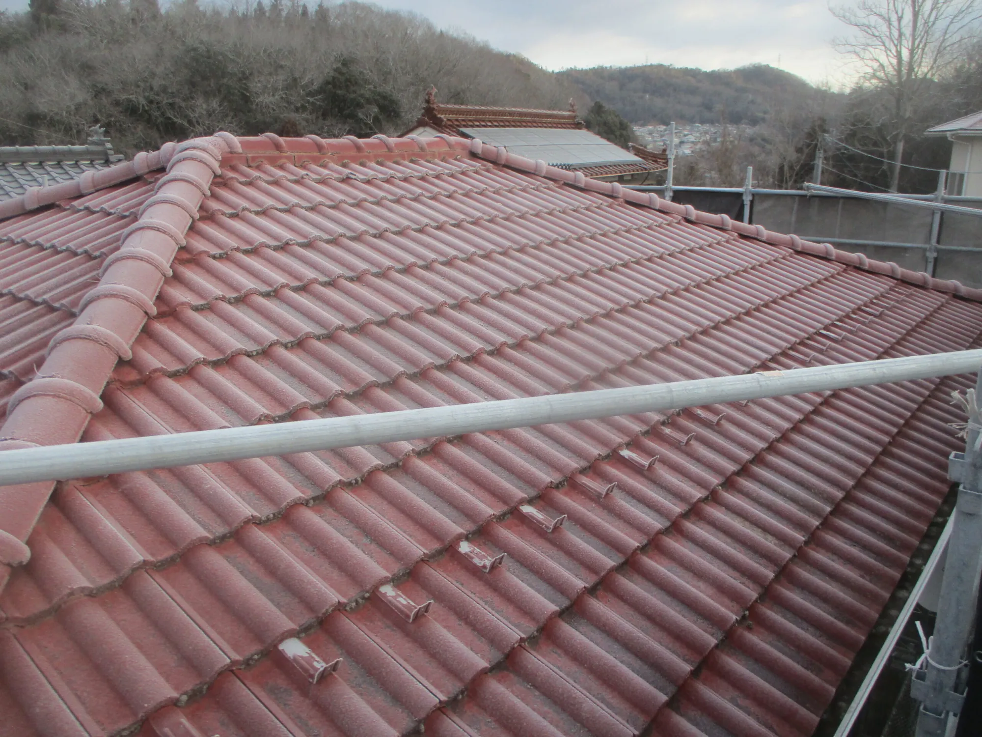 瓦屋根葺き替え工事｜東広島市 Ｈ様邸