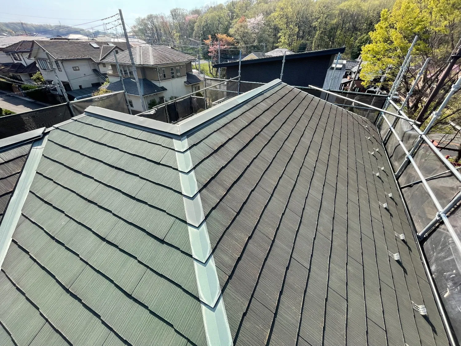 茨城県つくば市　屋根葺き替え工事 - 施工前