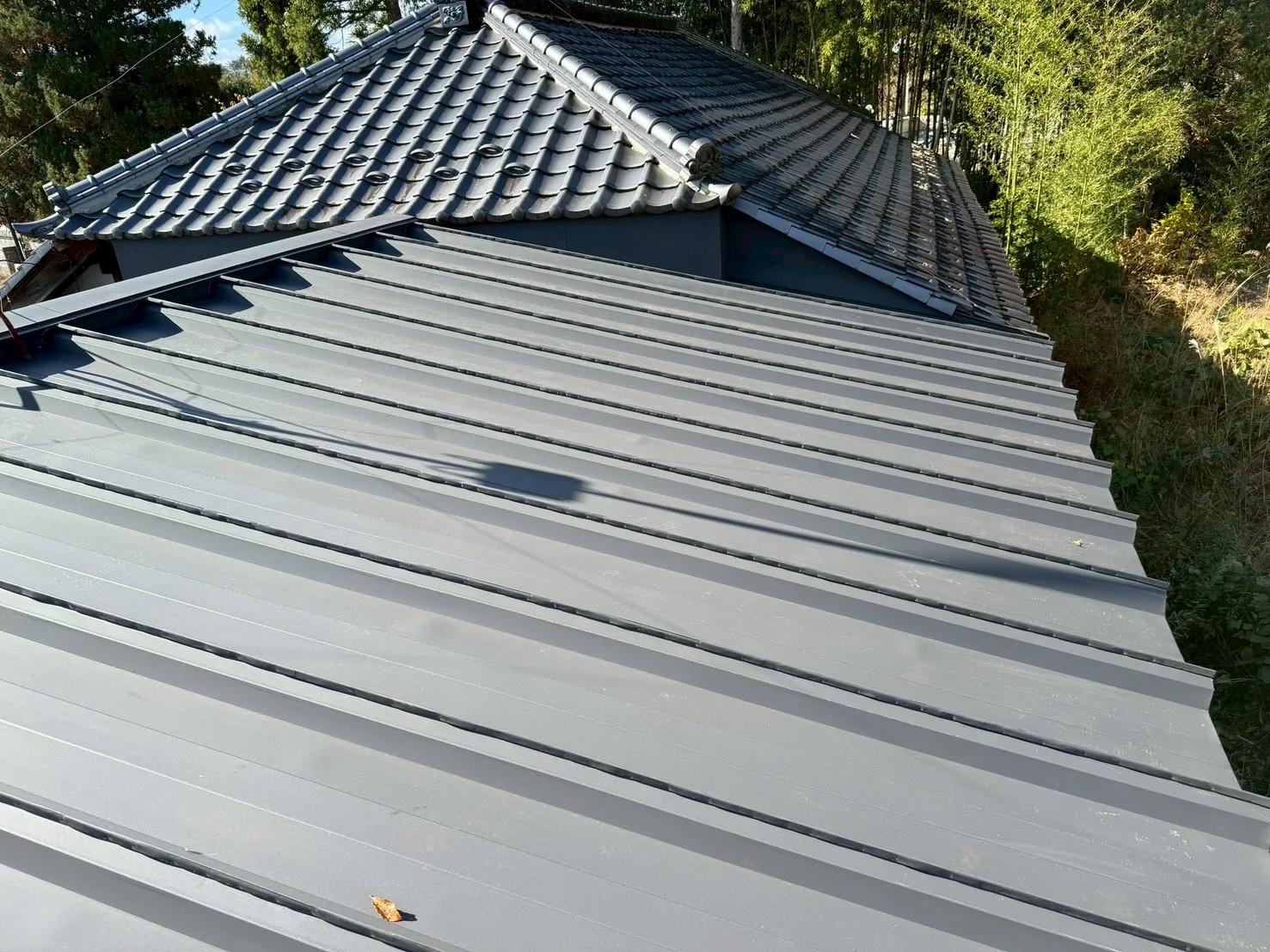 郡山市、葺き替え - 施工後