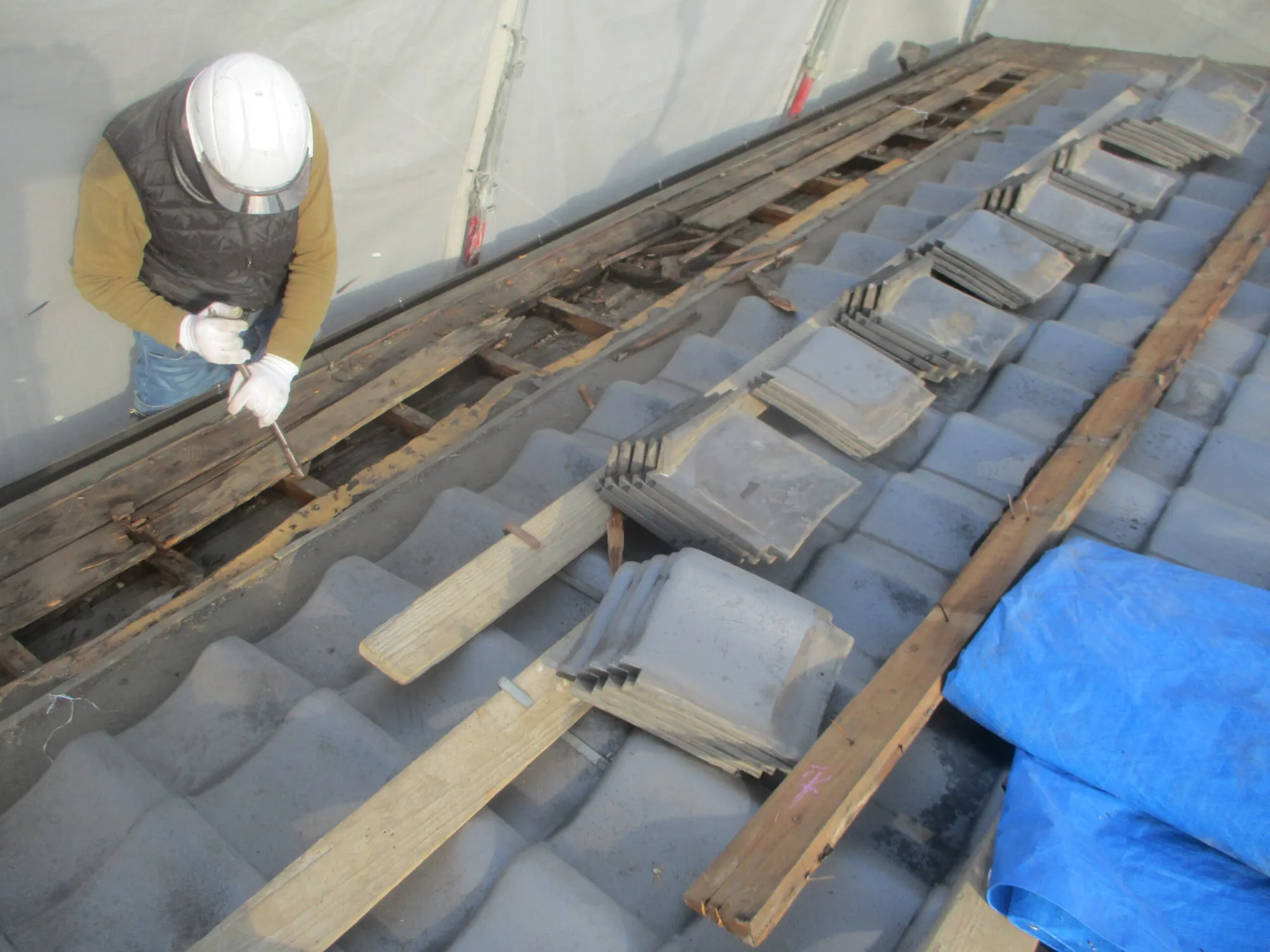 板金屋根葺き替え工事｜呉市 Ｏ様邸