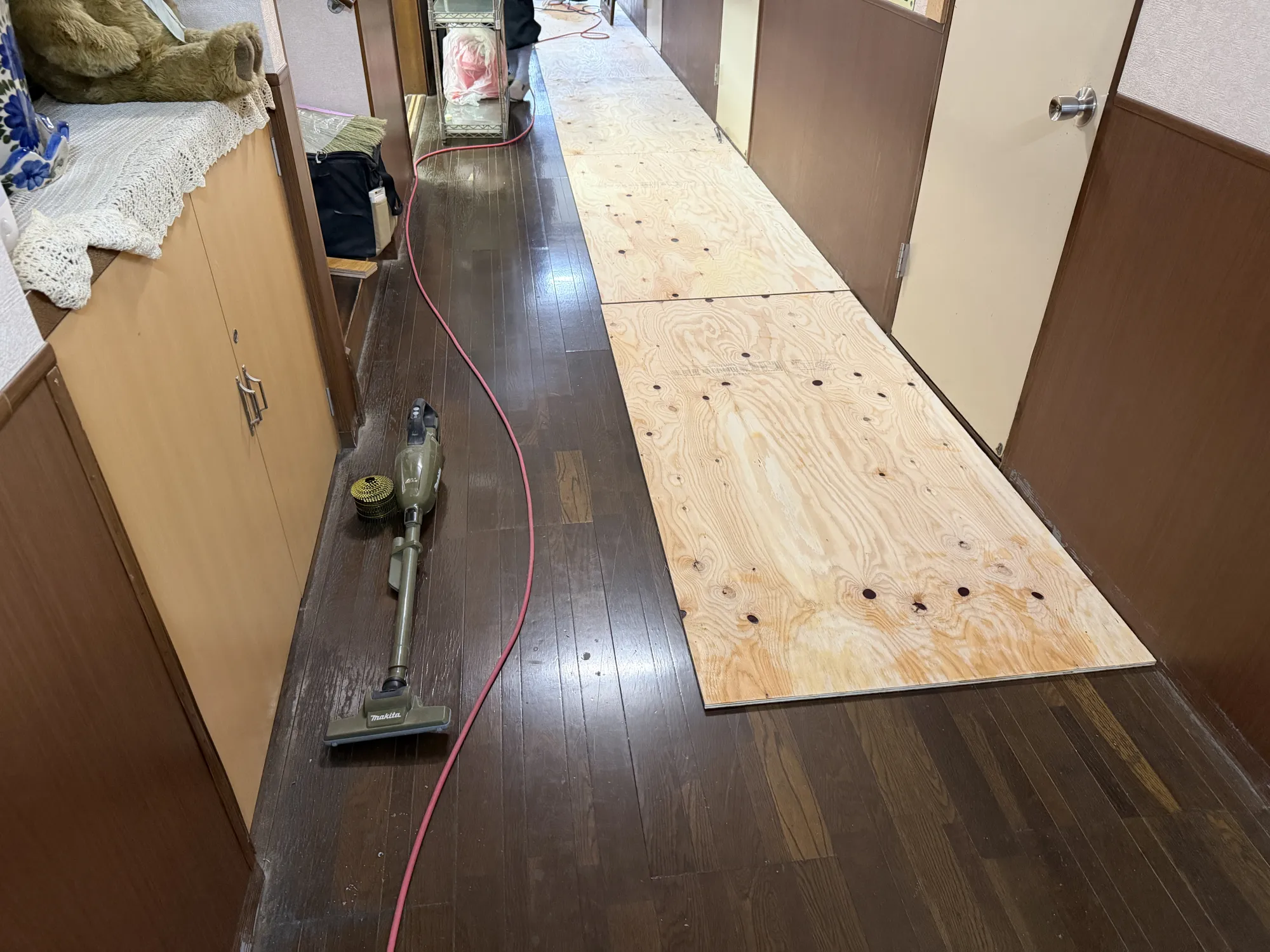 床貼り!! - 施工後