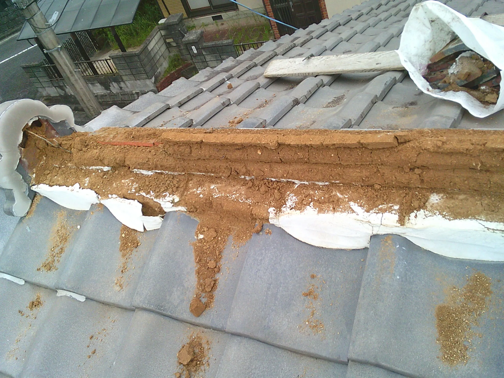 棟の巻き替え工事｜広島市安芸区 Ｍ様邸