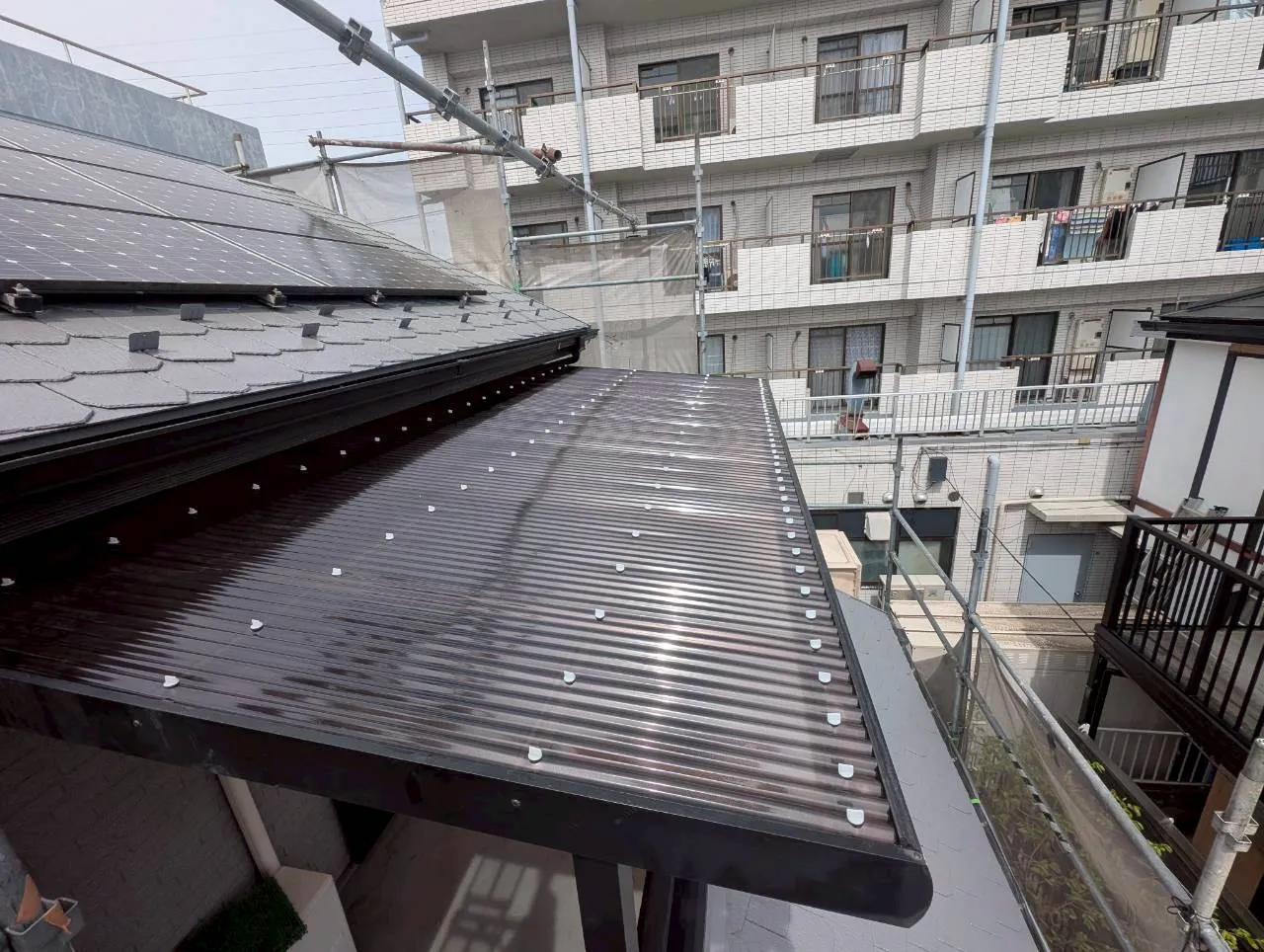 波板交換工事｜横浜市中区 Ｋ様邸