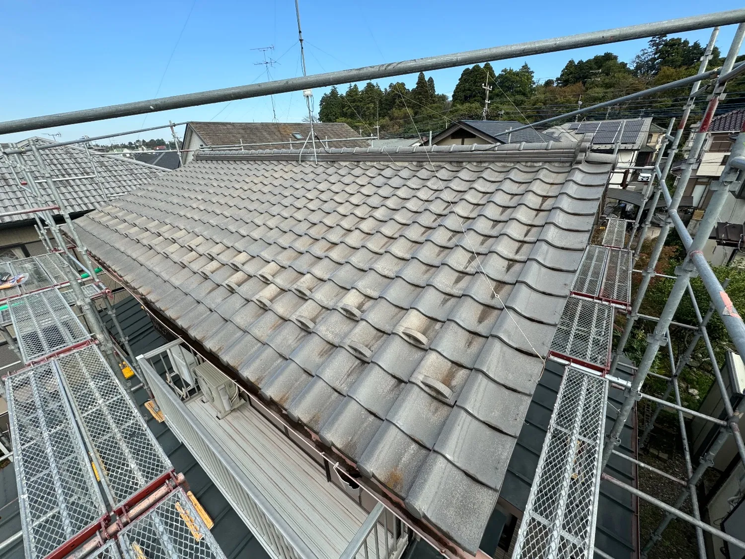 茨城県土浦市　屋根葺き替え工事