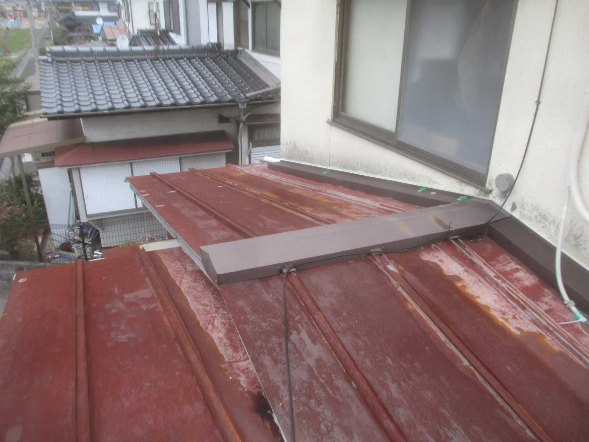 板金屋根葺き替え工事｜東広島市 Ｈ様邸