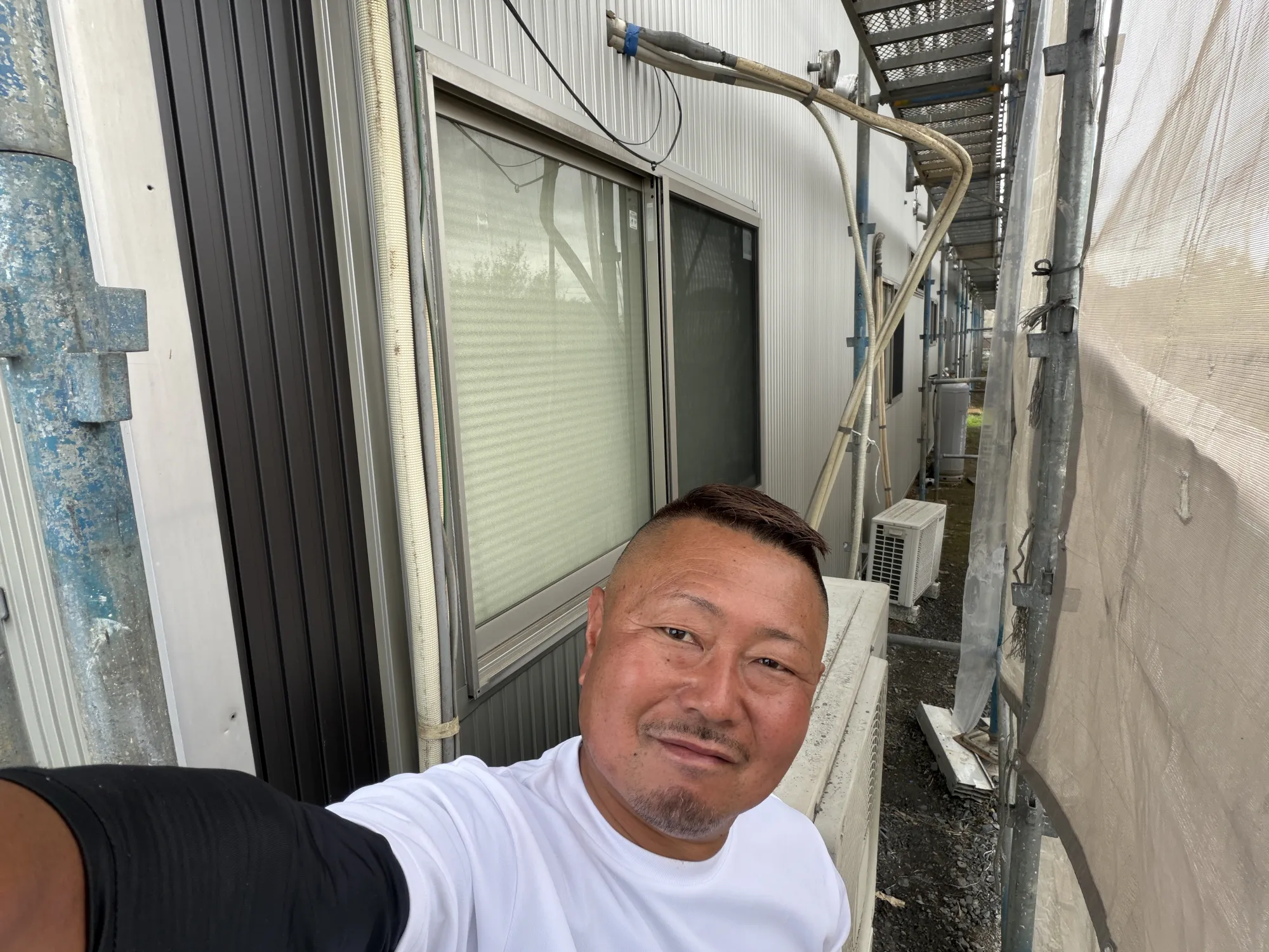 筑西市で事務所の外壁張り替え工事。あえて「金額が高くなる提案」をして、他社から選ばれた専門店の理由 - 施工後