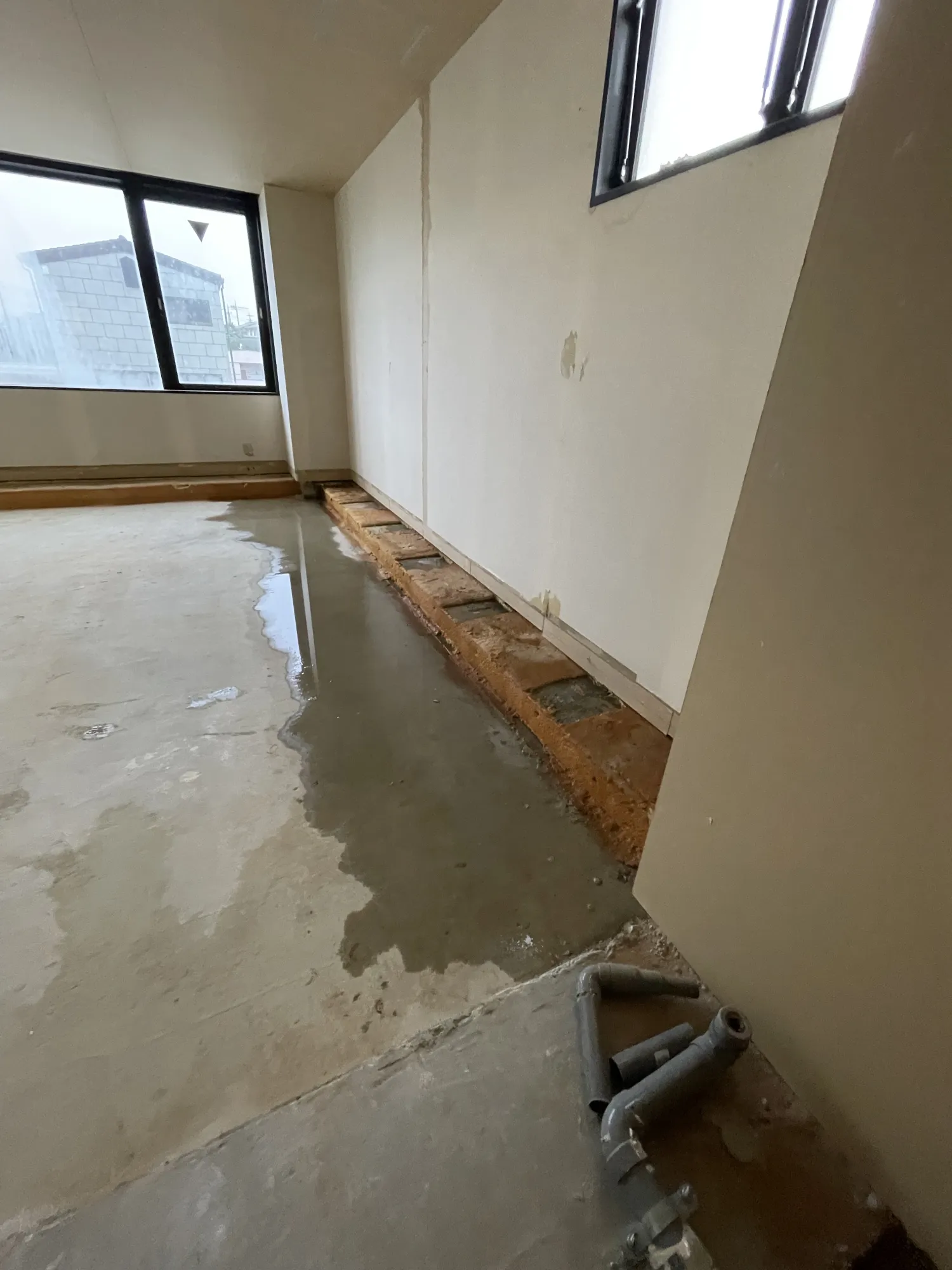 筑西市マンション雨漏り事例 - 施工前