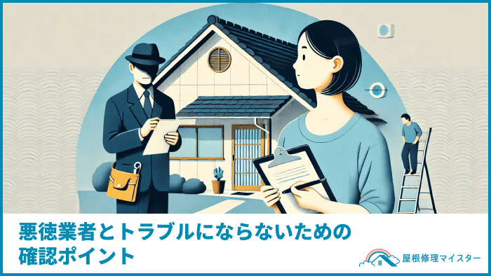 【見積もり時にも注意！】悪徳業者とトラブルにならないための確認ポイント