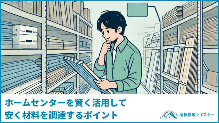 ホームセンターを賢く活用して安く材料を調達するポイント