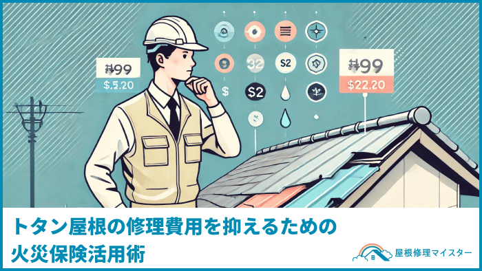 トタン屋根の修理費用を抑えるための火災保険活用術