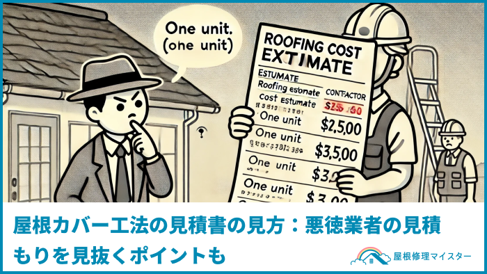 悪徳業者に注意！屋根カバー工法で失敗しないための業者選びのポイント