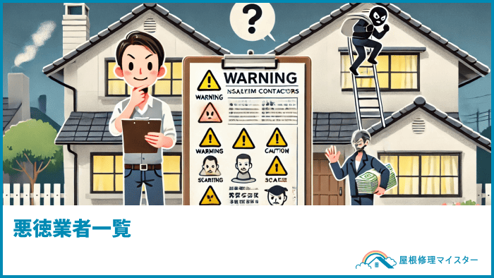 悪徳業者一覧