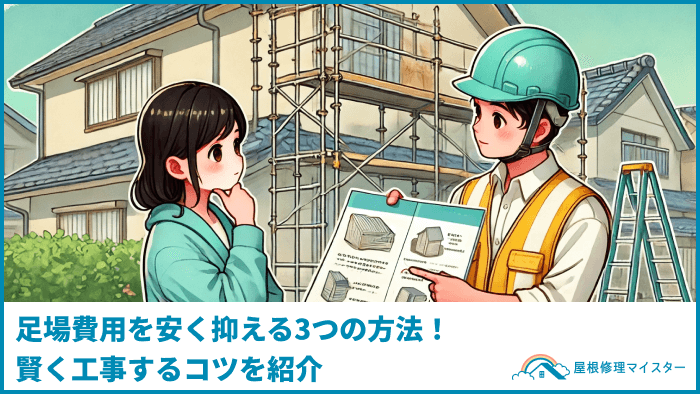 足場費用を安く抑える3つの方法！賢く工事するコツを紹介