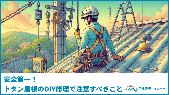安全第一！トタン屋根のDIY修理で注意すべきこと