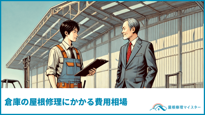 倉庫の屋根修理にかかる費用相場